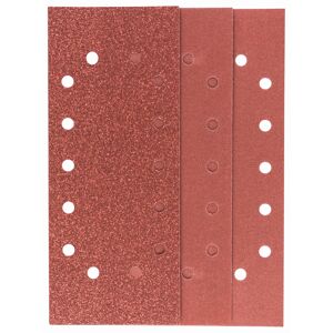 Schwingschleifpapier gelocht 11,5 x 28 cm G60/120/180 10-teilig