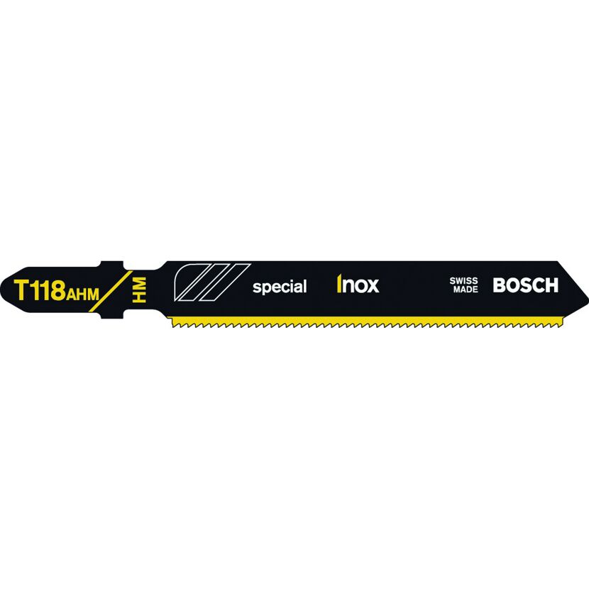 Stichsägeblatt T 118 AHM Special for Inox