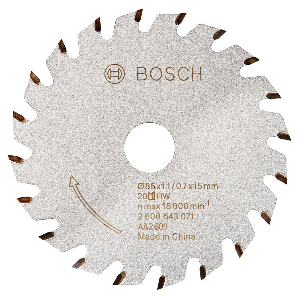 Kreissägeblatt 'Professional' Standard für Holz Ø 85 x 15 mm