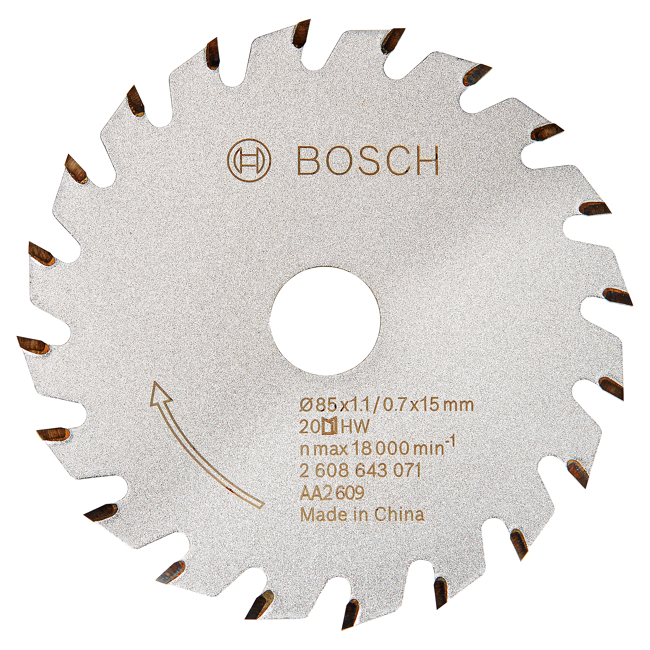 Bild von Kreissägeblatt 'Professional' Standard für Holz Ø 85 x 15 mm