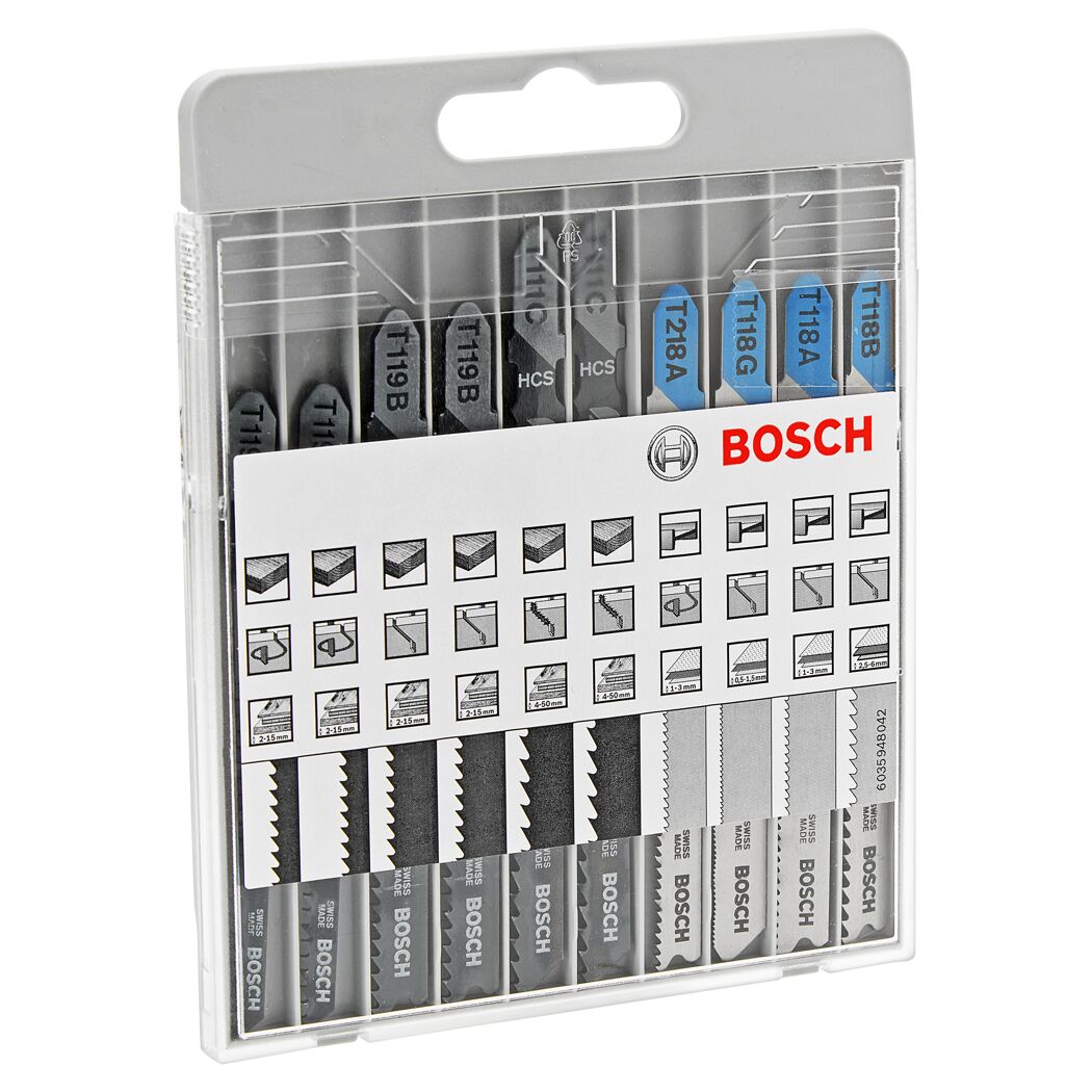 Bosch Stichsägeblatt-Set für Metall und Holz