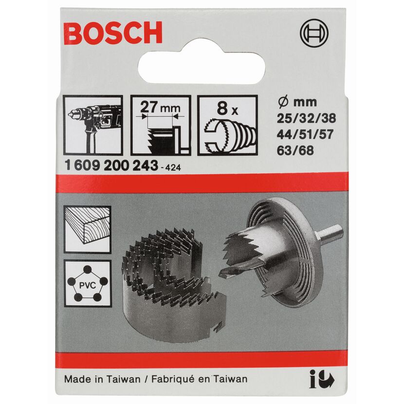 Bosch Lochsäge 25-68 mm im Verkaufsblister