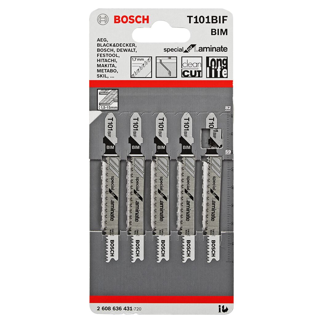 Stichsägeblätter T101 BIF 5 Stück