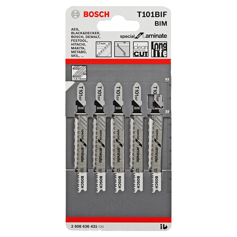 Stichsägeblätter T101 BIF 5 Stück