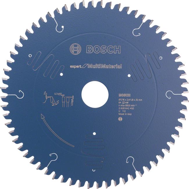 Bild von Kreissägeblatt 'Expert for Multi Material' 216 x 30 mm 64 Zähne