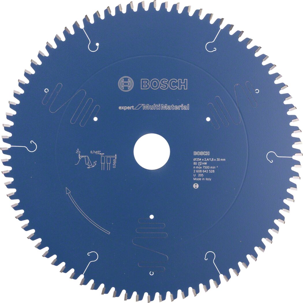 Kreissägeblatt 'Expert for Multi Material' 254 x 30 mm 80 Zähne