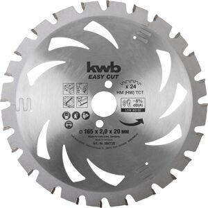 Kreissägeblatt Hartmetall 24 Zähne Ø 165 x 20 mm