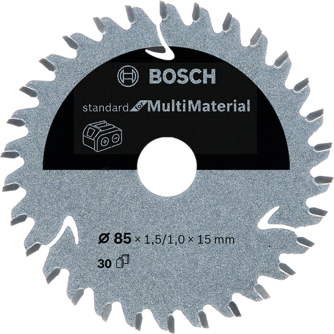 Bild von Kreissägeblatt für Akkusägen 'Standard for Multi Material' 85 x 15 x 1,5 mm 30 Zähne