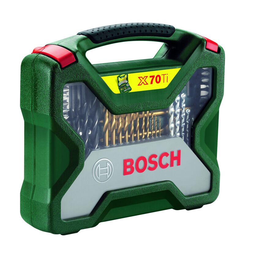 Bohrer- und Bit-Set 70-teilig 'X-Line'