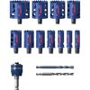 Lochsäge-Set 'EXPERT Tough Material' 20-76 mm, 14-teilig