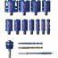 Lochsäge-Set 'EXPERT Construction Material' 20-76 mm 15-teilig