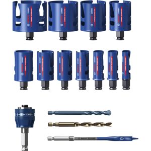 Lochsäge-Set 'EXPERT Construction Material' 20-76 mm 15-teilig
