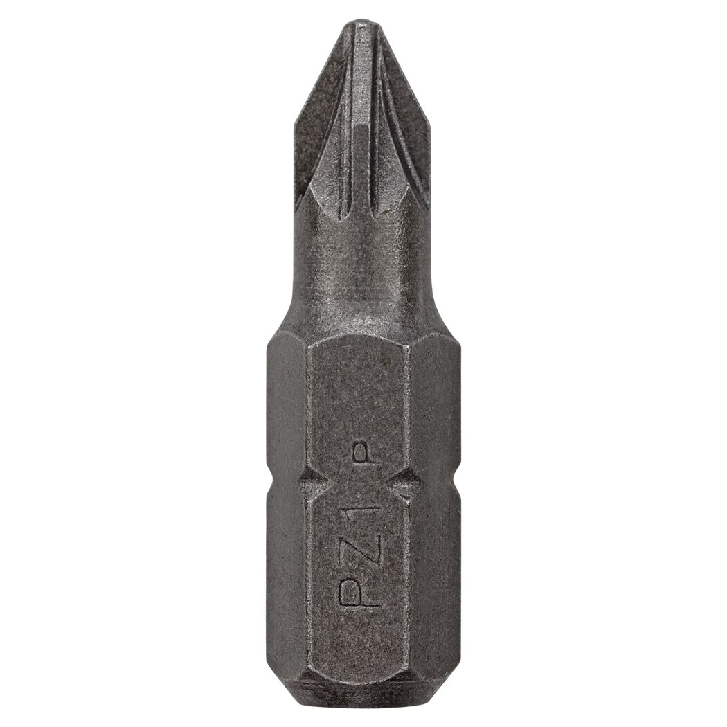 Schrauberbits PZ1 25 mm 1/4"