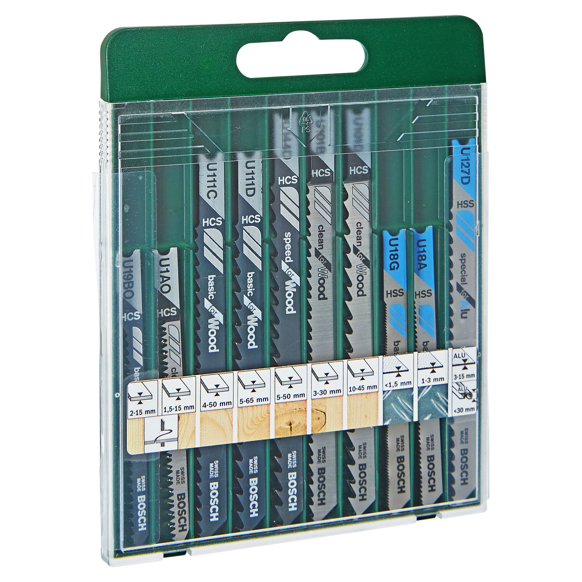 Stichsägeblattset 10-teilig von Bosch