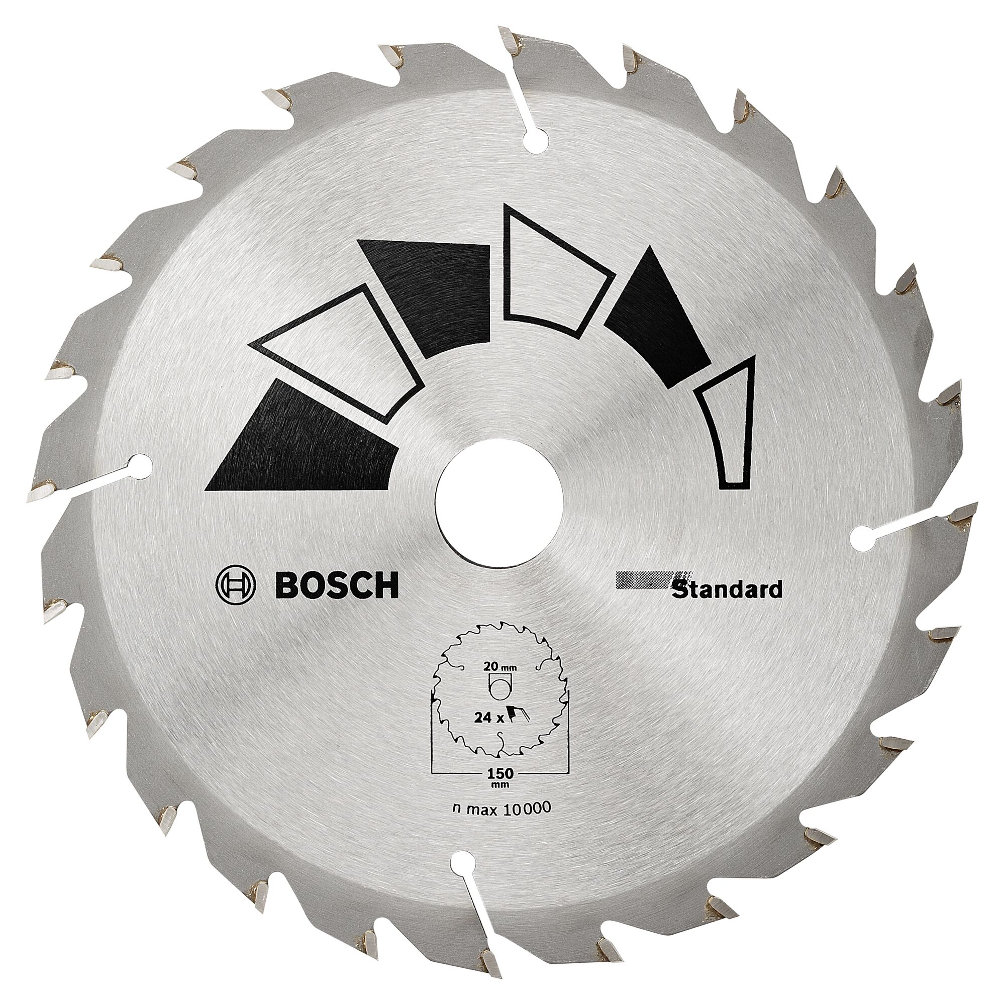 Bosch Kreissägeblatt Standard, 24 Zähne