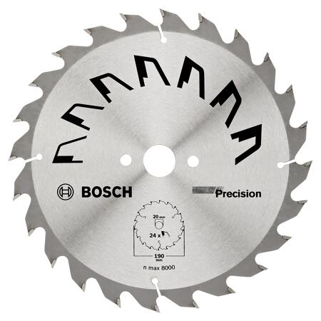 2. Bild von Kreissägeblatt 'Precision' 24 Zähne Ø 190 mm