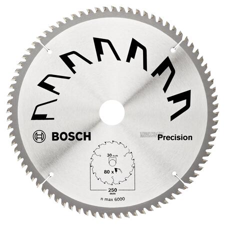 2. Bild von Kreissägeblatt 80 Zähne Ø 25 cm 'Precision'