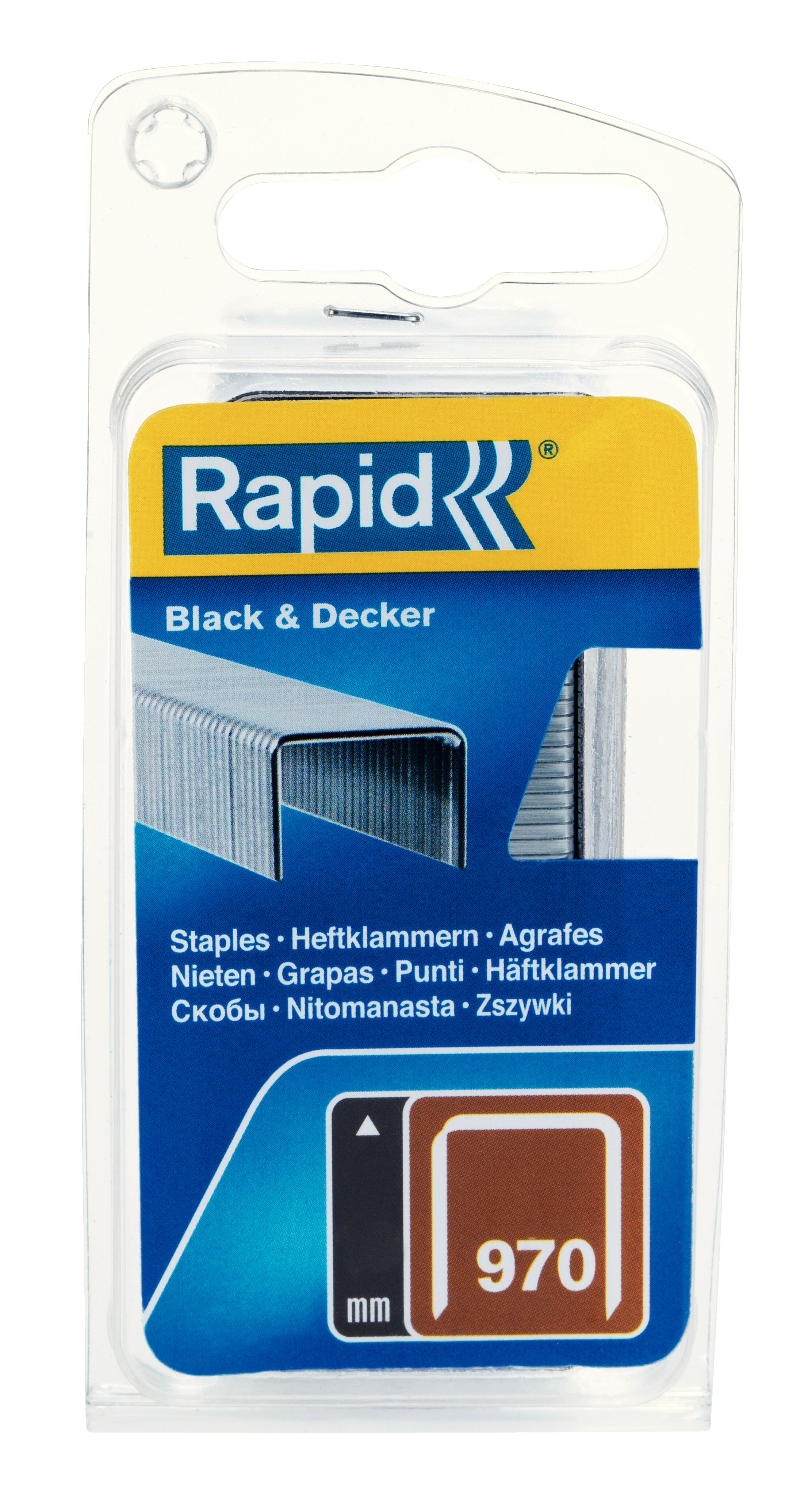 Rapid Black & Decker Heftklammern Nr. 970/8 mm