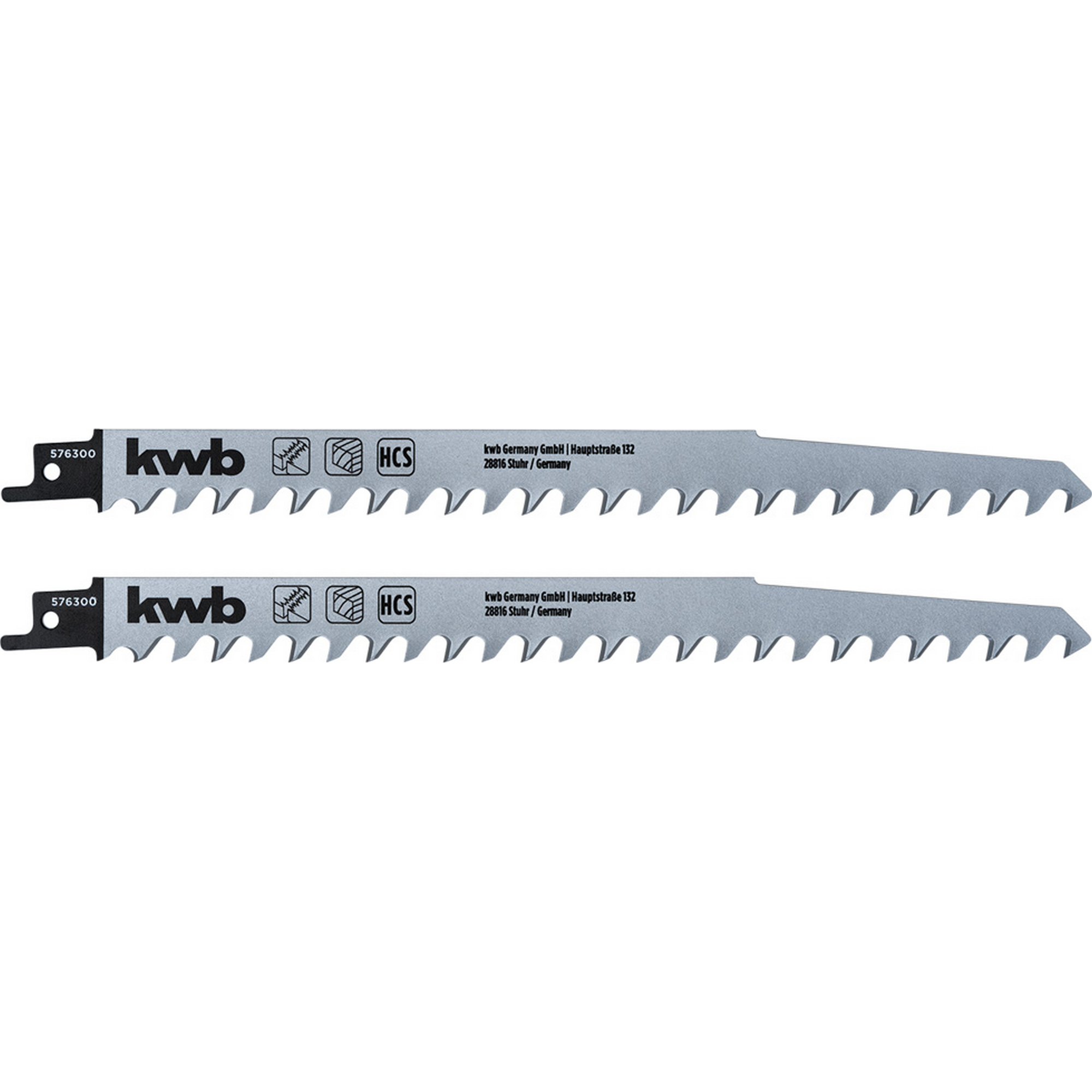 Säbelsägeblatt HCS extra grob 2 Stück