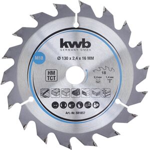 Kreissägeblatt Ø 130 x 2,4 x 16 mm