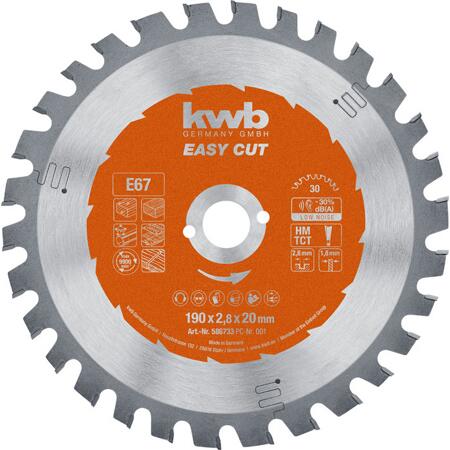 2. Bild von Handkreissägeblatt 'Easy Cut' 'Easy Cut' Ø 190 x 2,8 x 20 mm