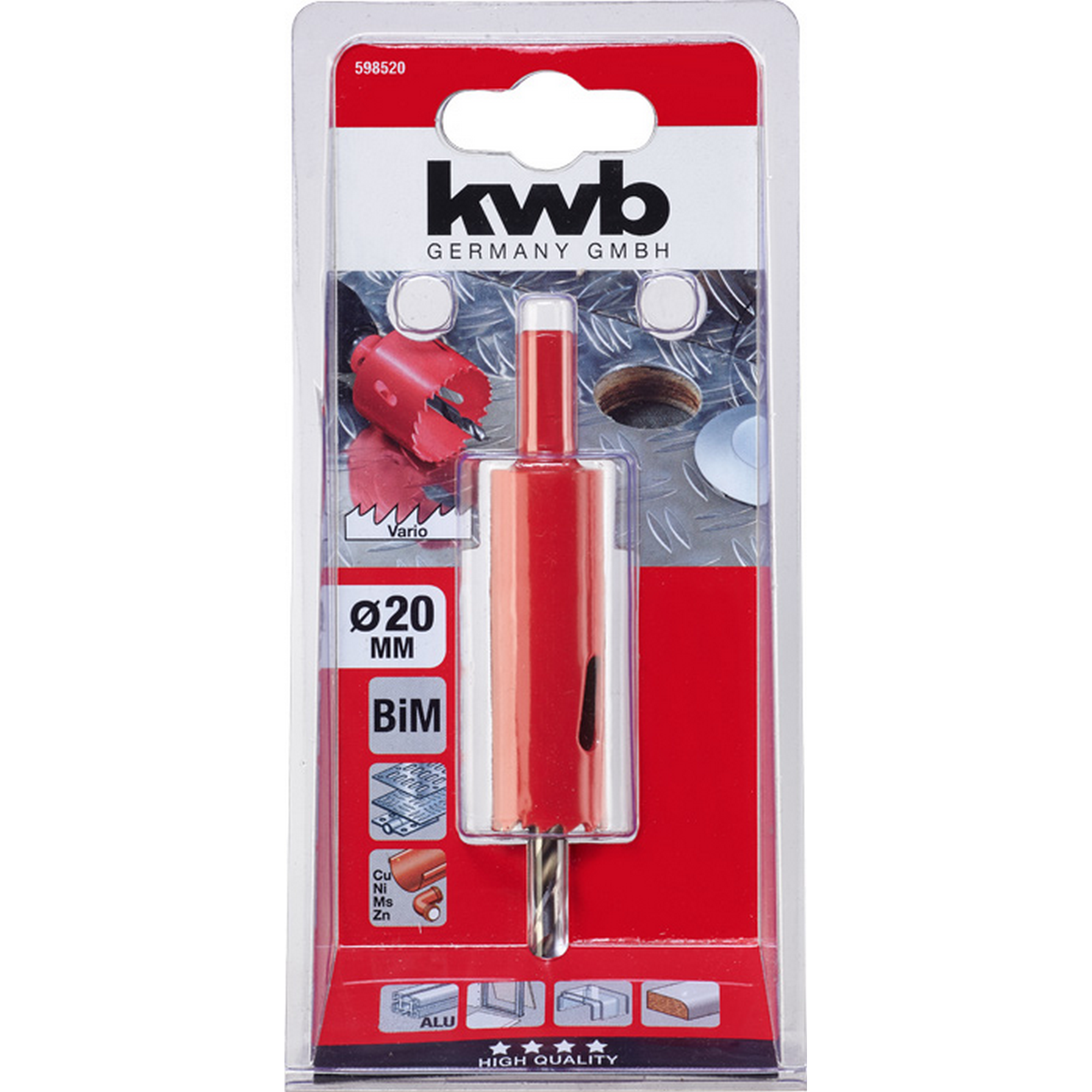 Bimetall-Lochsäge Ø 20 mm