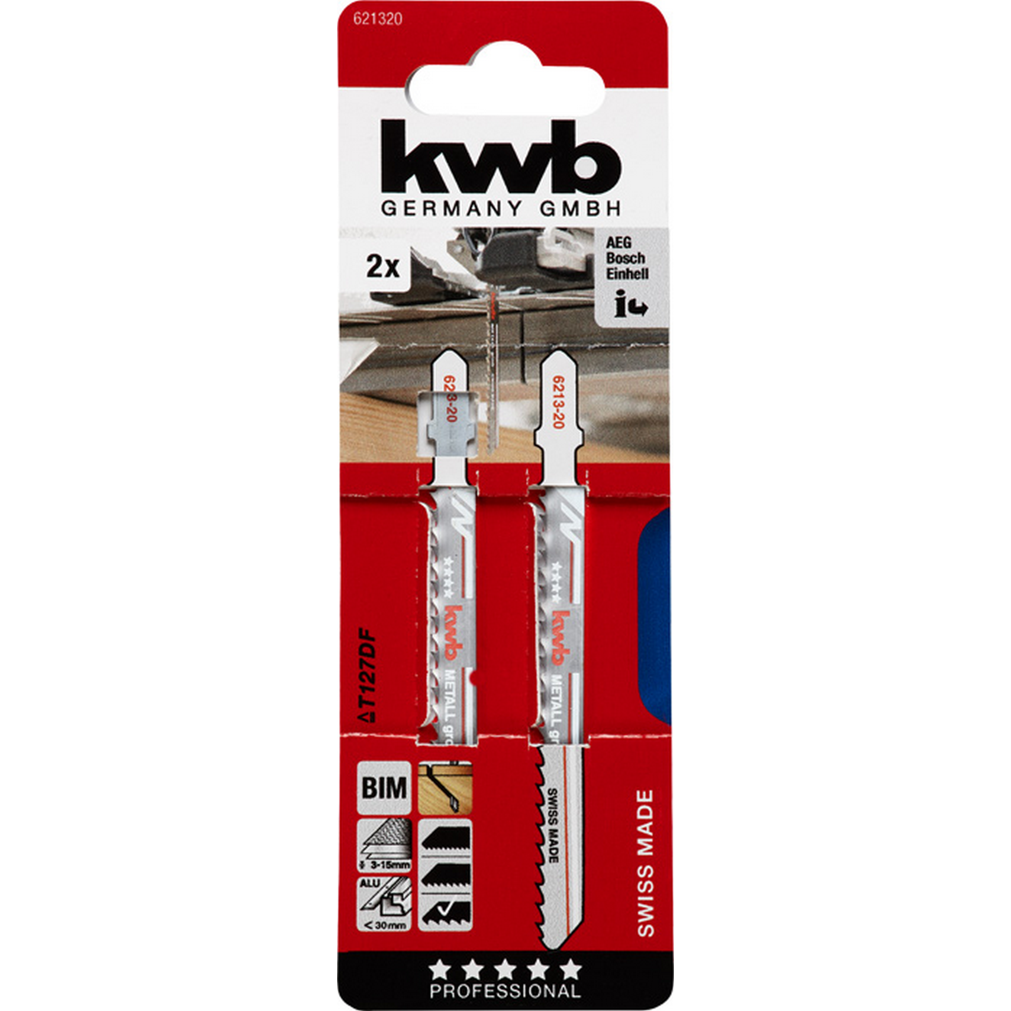 Stichsägeblatt BIM grob 2 Stück