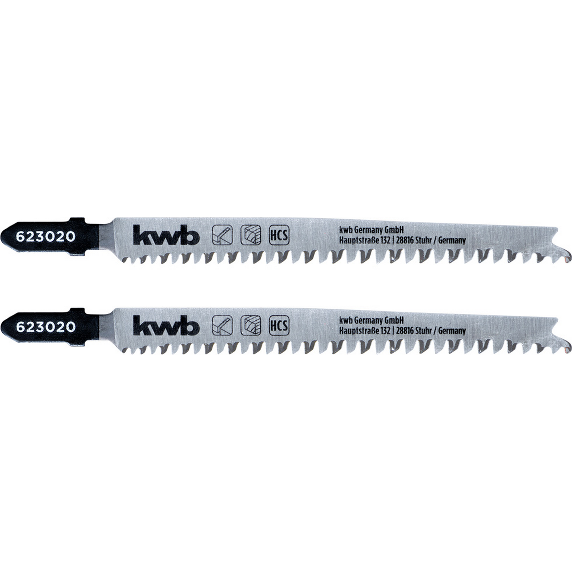 Stichsägeblatt 'Easy Cut' HCS fein/grob 2 Stück