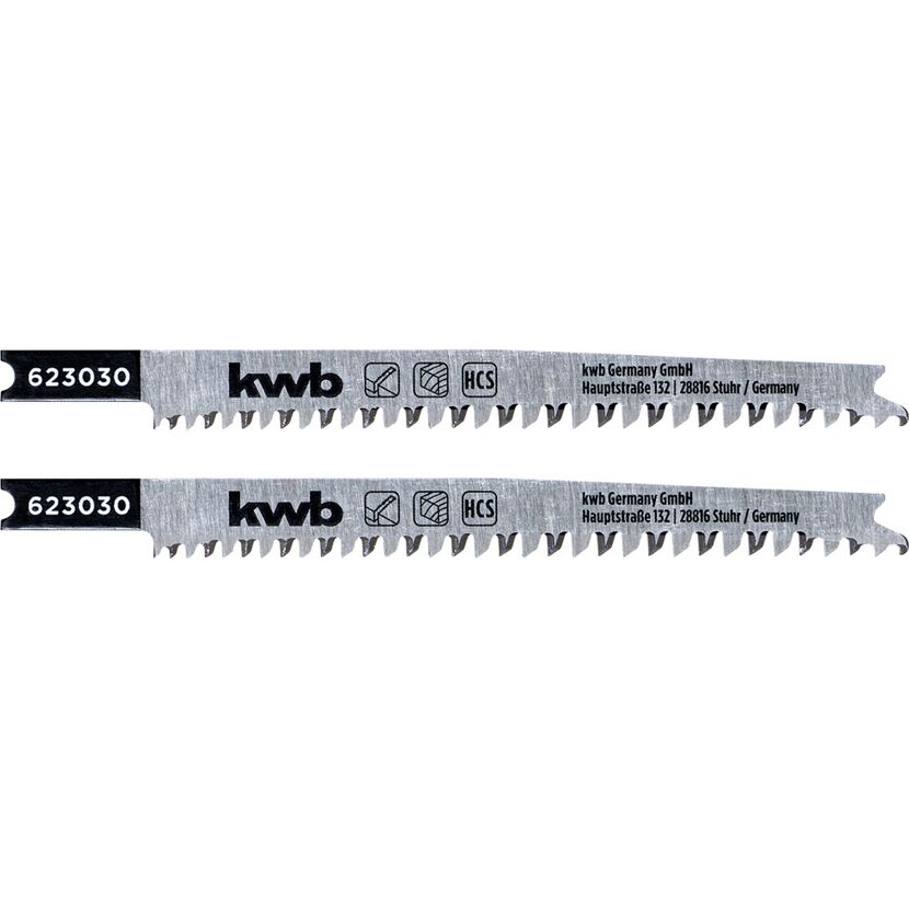 Stichsägeblatt 'Easy Cut' HCS fein/grob 2 Stück