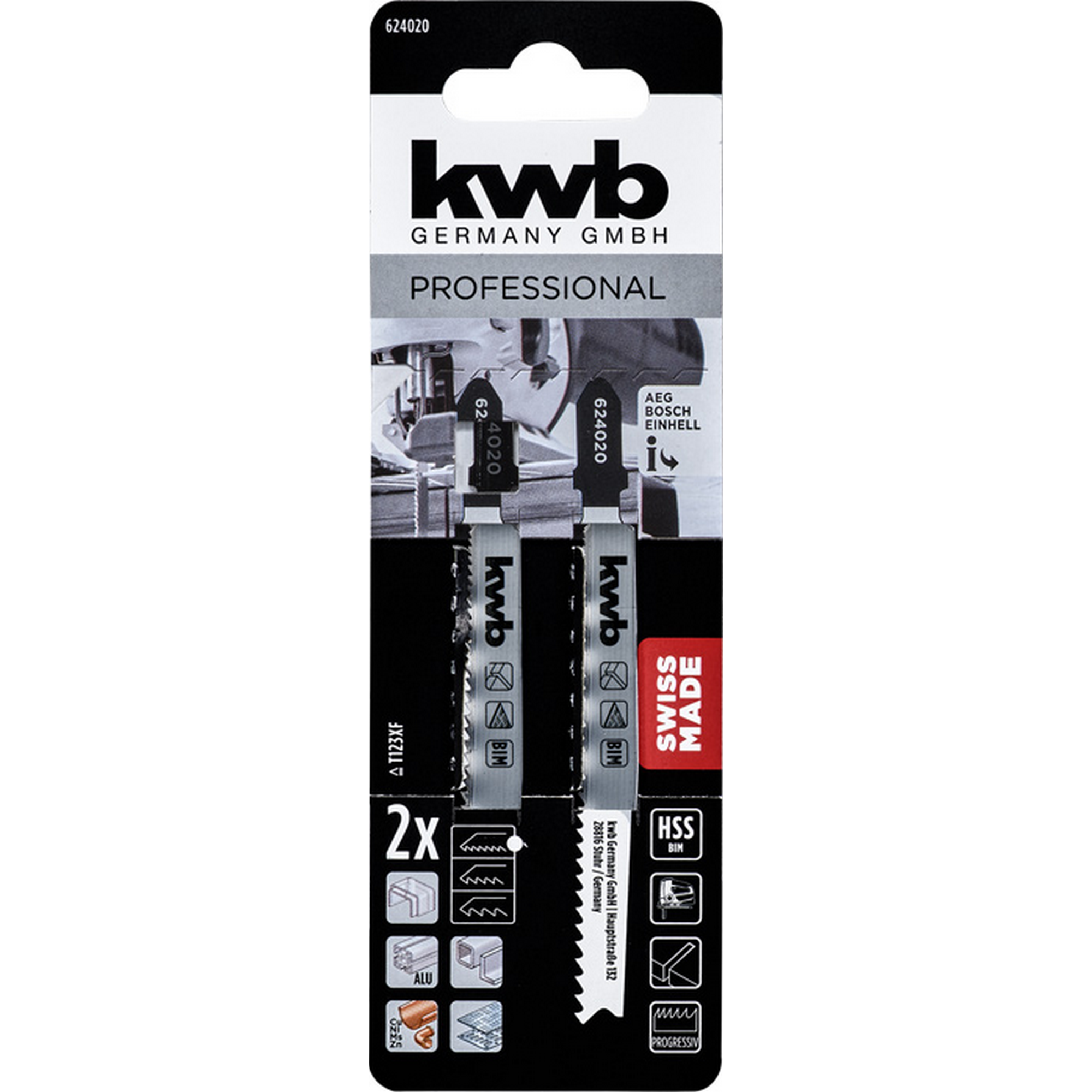 Stichsägeblatt 'Easy Cut' BIM fein/grob 2 Stück