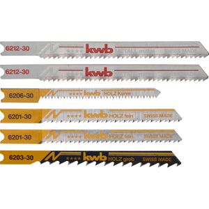 Stichsägeblatt-Set HCS 6-teilig