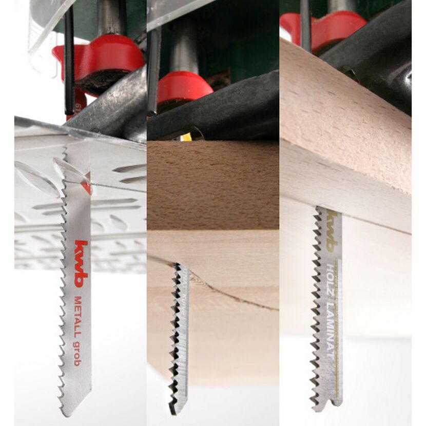 Stichsägeblatt-Set HCS 6-teilig