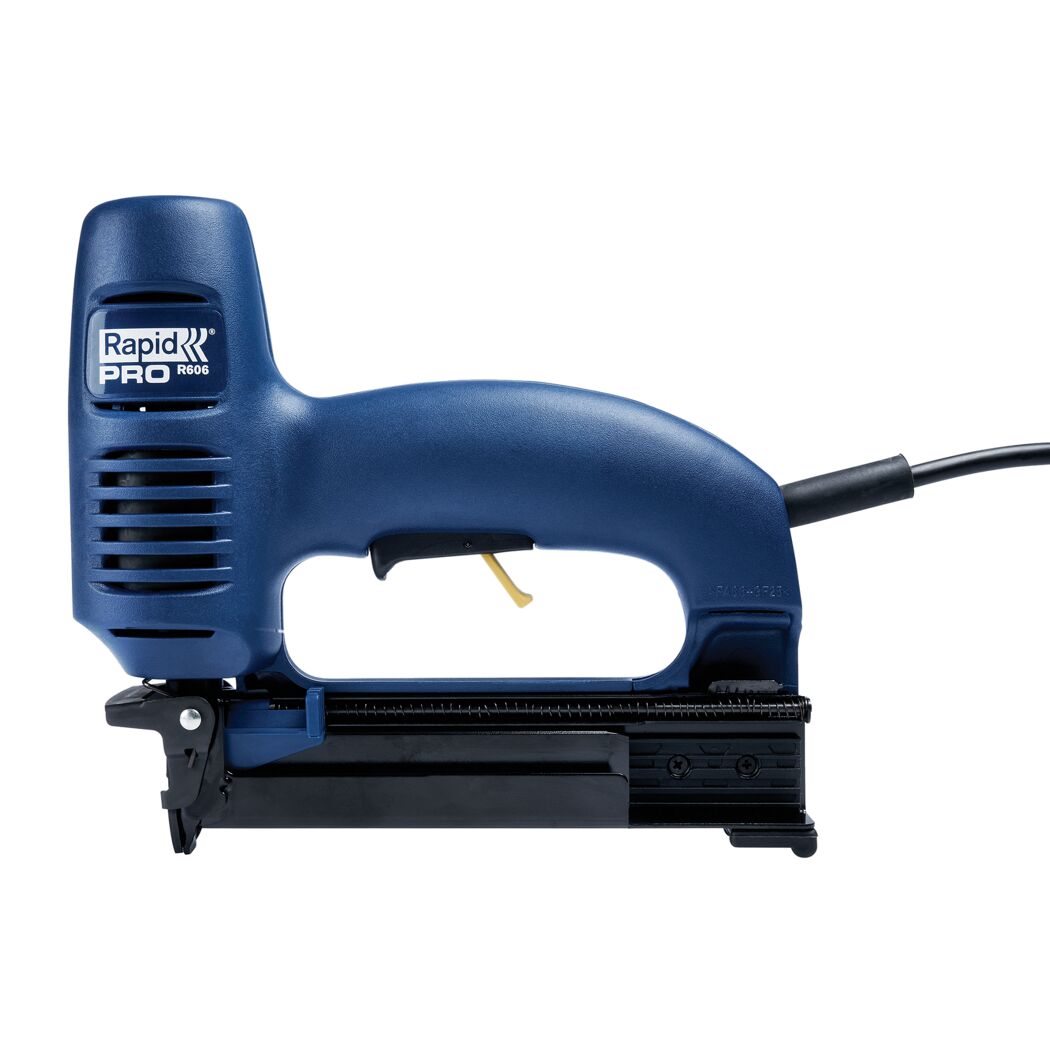Elektrischer Tacker Rapid PRO R606 in Blau