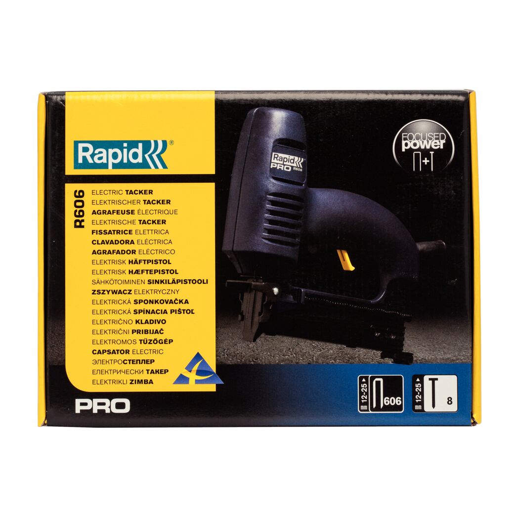 Rapid Elektrotacker R606 in Verpackung
