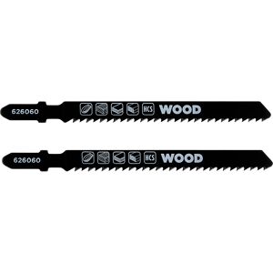 Stichsägeblätter HCS für Holz fein 2 Stück