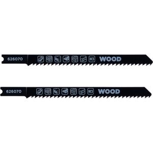 Stichsägeblätter HCS für Holz fein 2 Stück