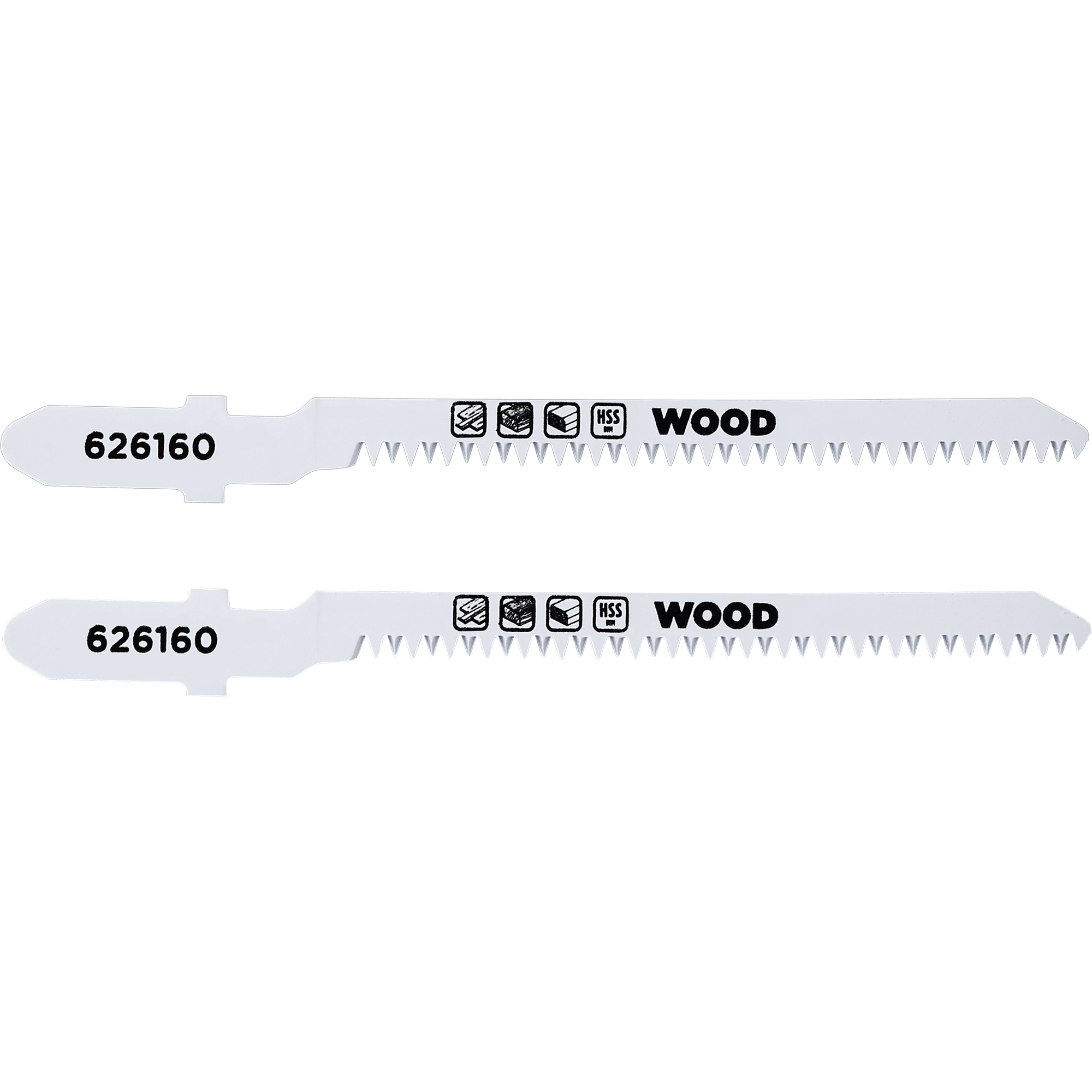 Stichsägeblätter HSS/BIM für Laminat und Hartholz 2 Stück