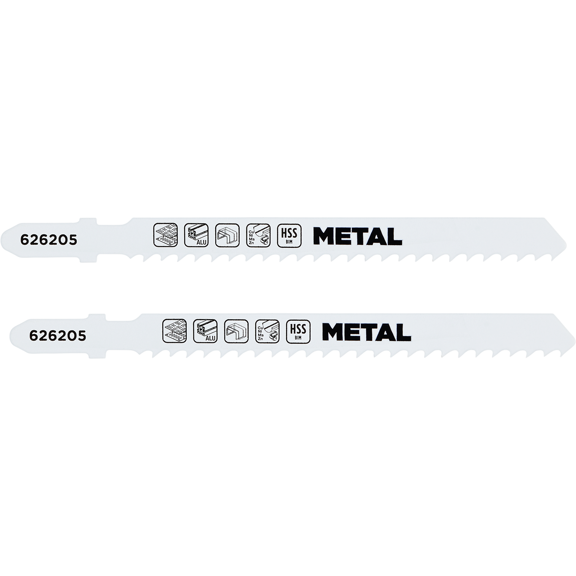 Stichsägeblätter HSS/BIM für Metall grob 2 Stück