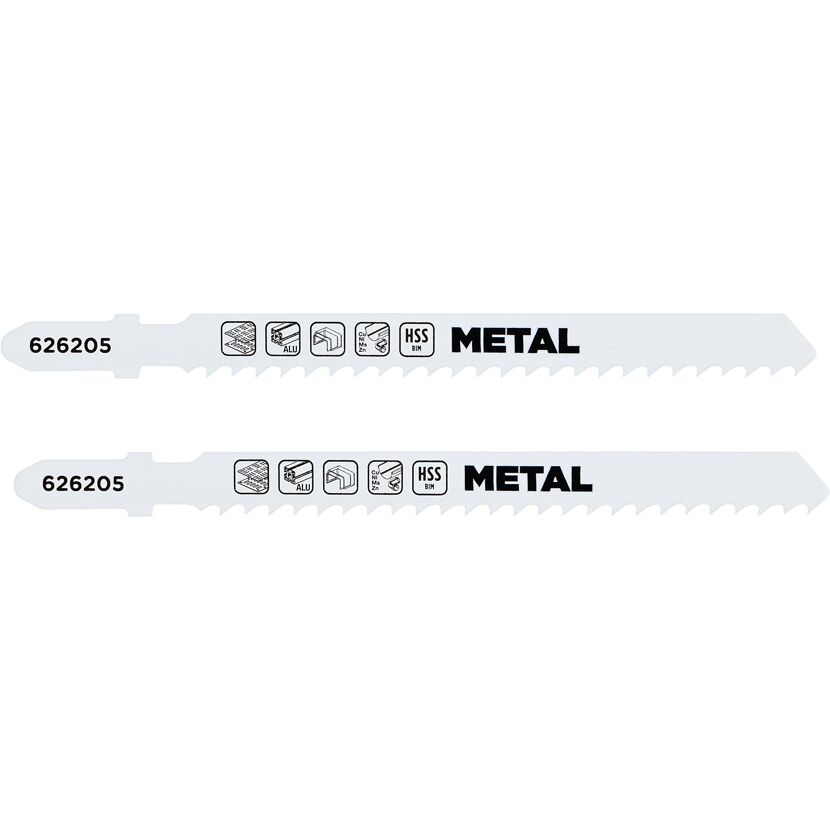 Stichsägeblätter HSS/BIM für Metall grob 2 Stück