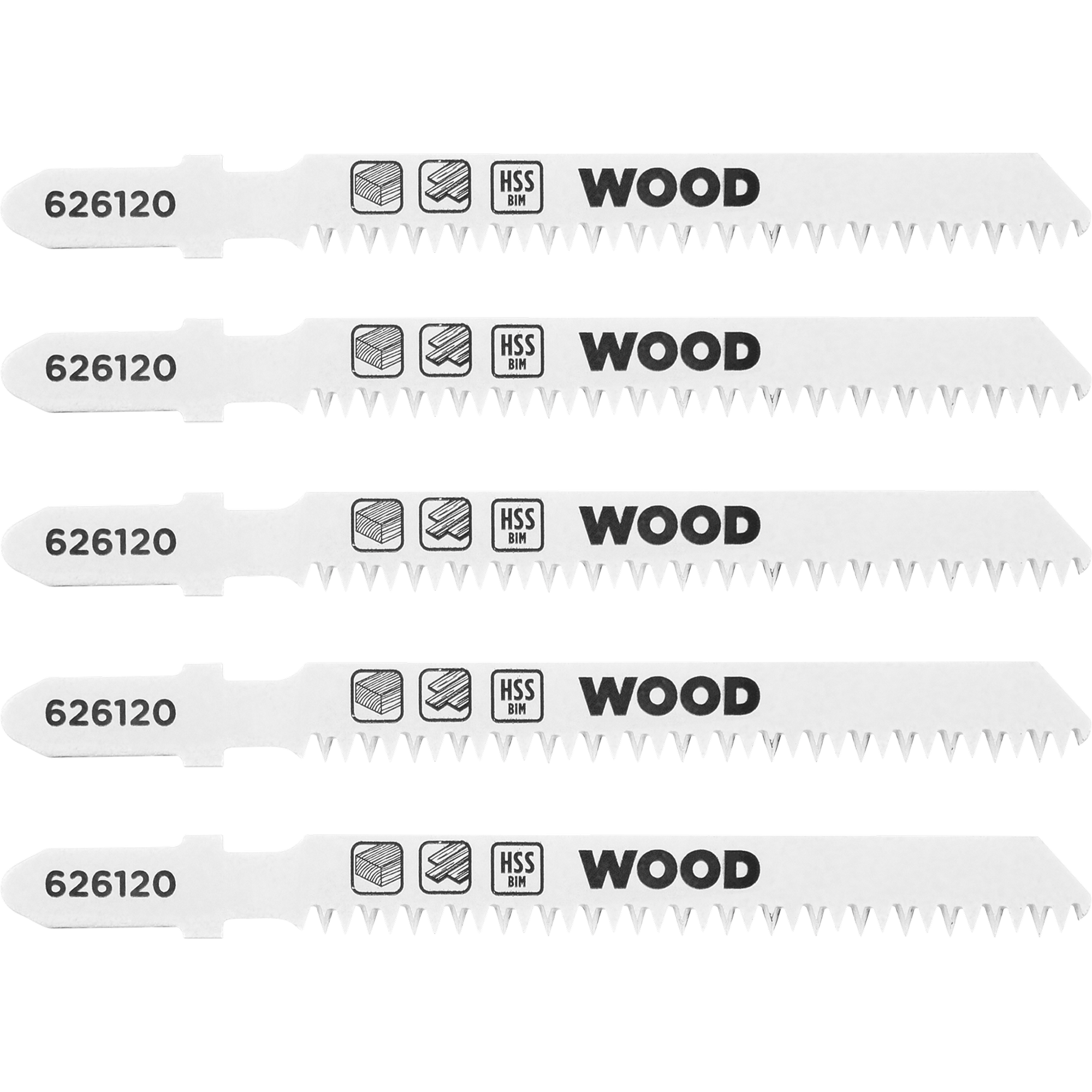 Stichsägeblätter HSS/BIM für Laminat und Hartholz fein 2 Stück