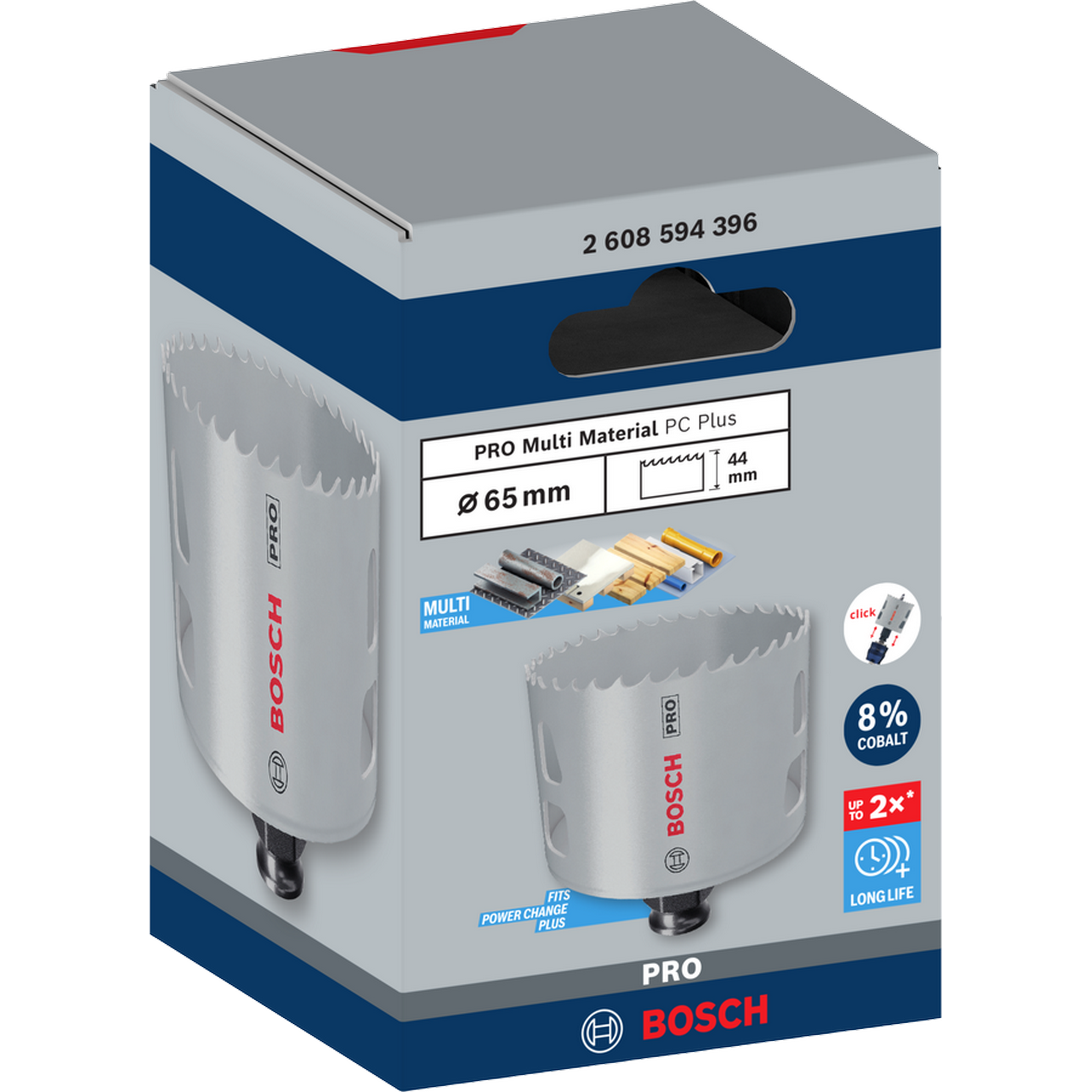 Lochsäge 'PRO Multi Material PC Plus' Ø 65 mm