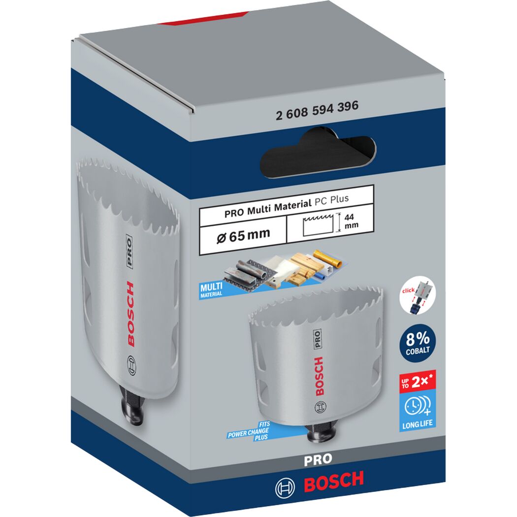 Lochsäge 'PRO Multi Material PC Plus' Ø 65 mm