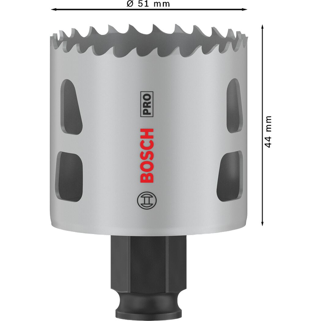 Lochsäge 'PRO Multi Material PC Plus' Ø 51 mm