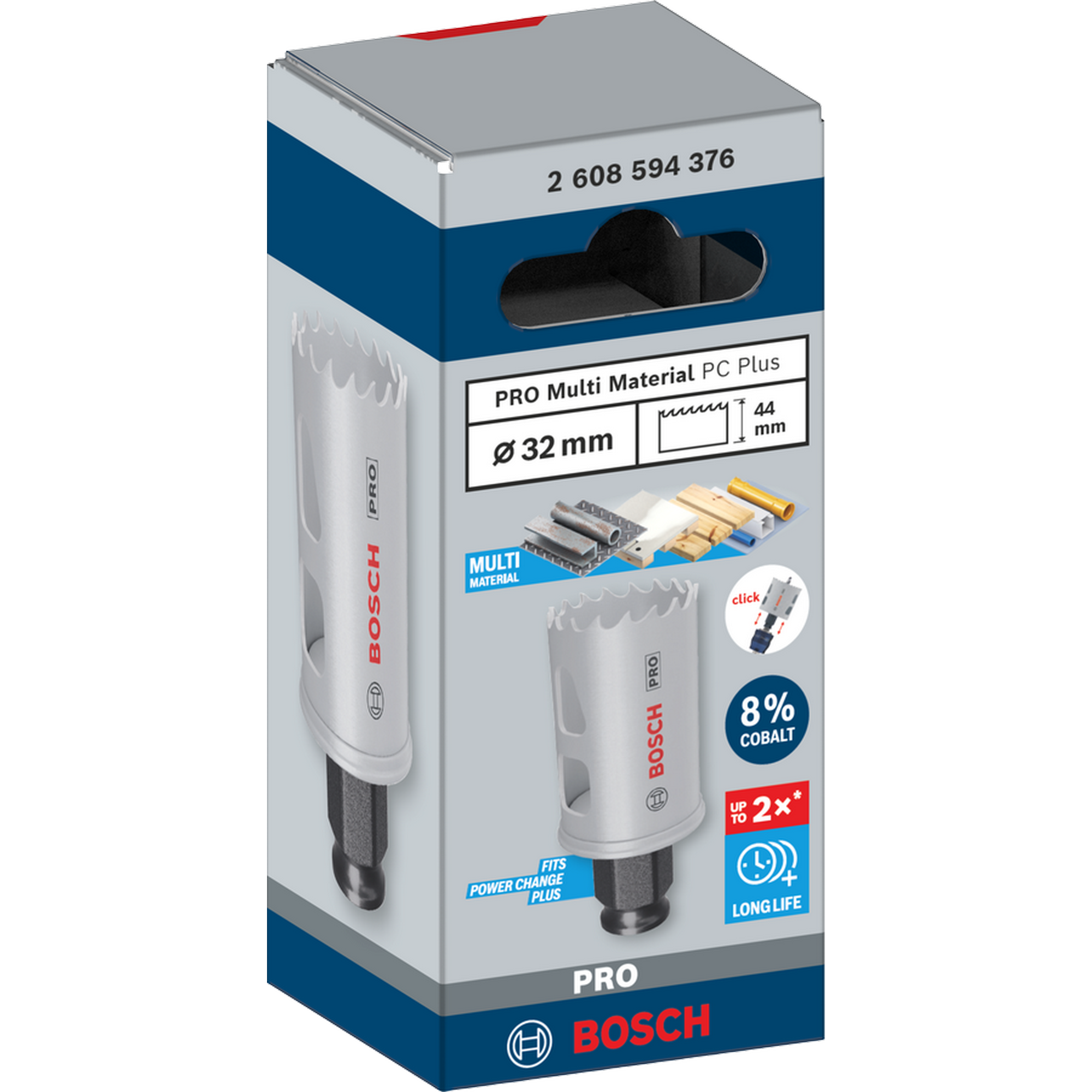 Lochsäge 'PRO Multi Material PC Plus' Ø 32 mm