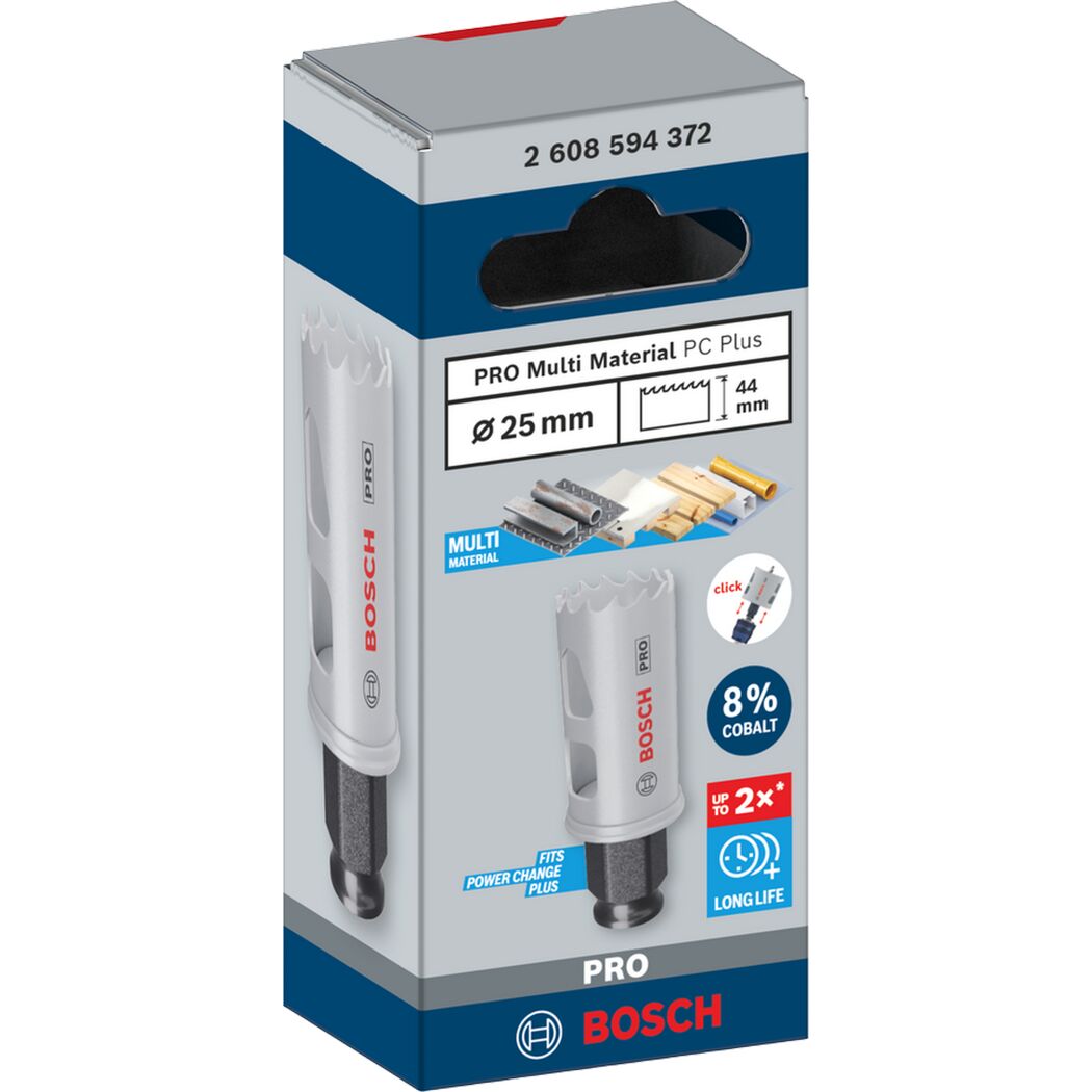 Lochsäge 'PRO Multi Material PC Plus' Ø 25 mm