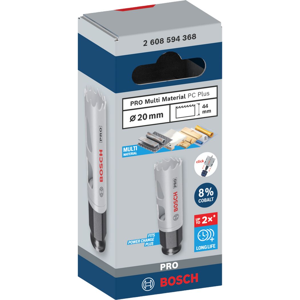Lochsäge 'PRO Multi Material PC Plus' Ø 20 mm