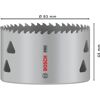 Lochsäge 'PRO Multi Material' Ø 83 mm mit Gewinde