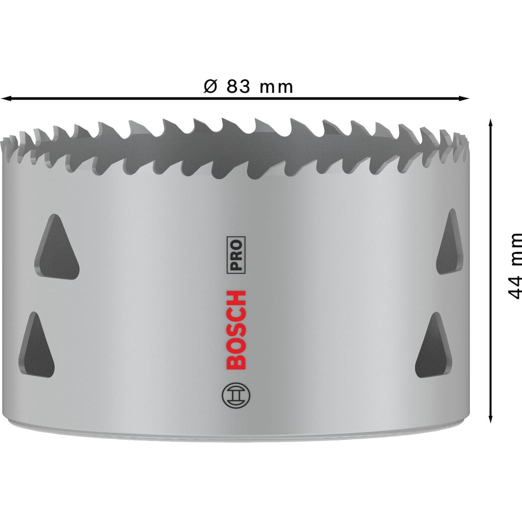 Lochsäge 'PRO Multi Material' Ø 83 mm mit Gewinde