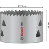Lochsäge 'PRO Multi Material' Ø 73 mm mit Gewinde