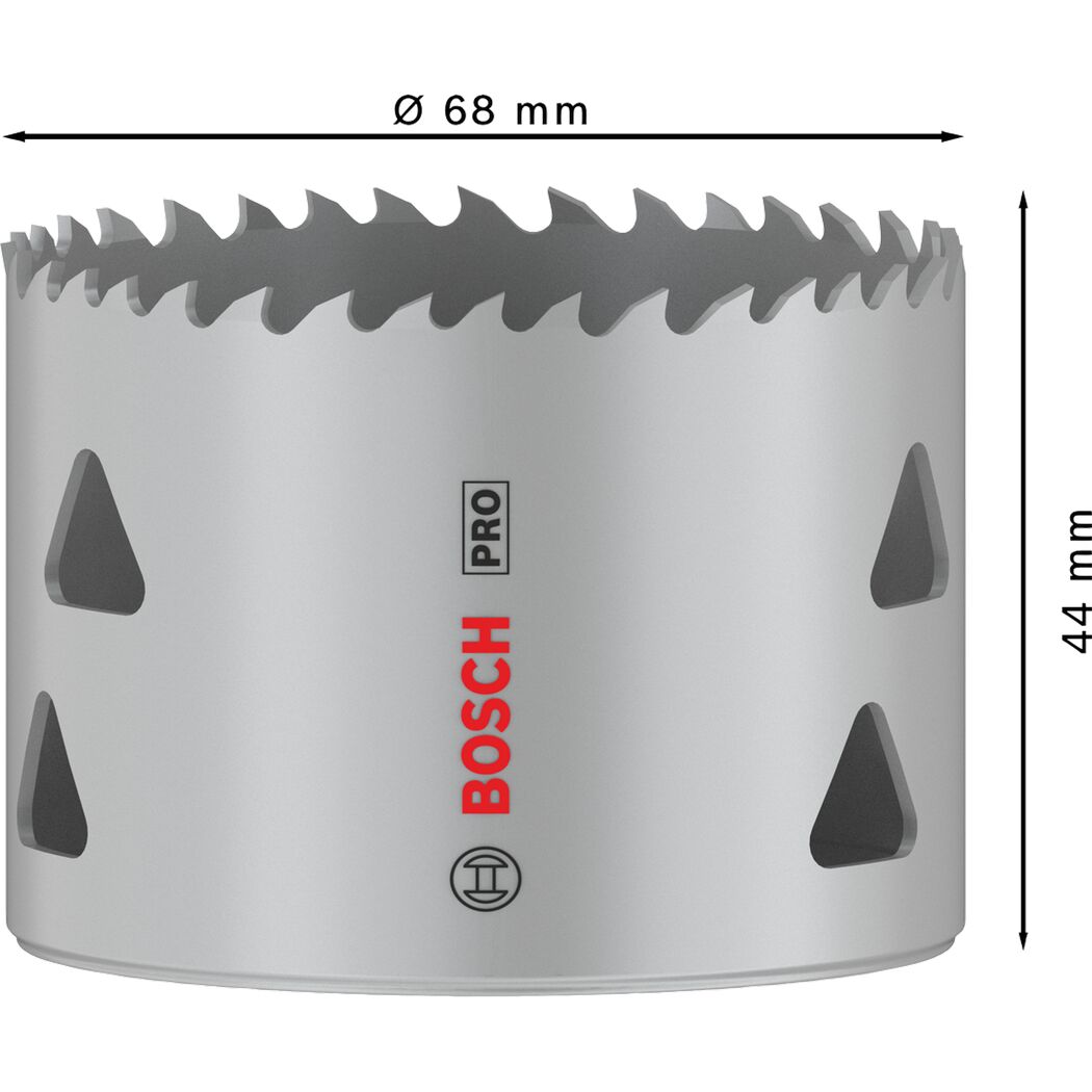Lochsäge 'PRO Multi Material' Ø 68 mm mit Gewinde